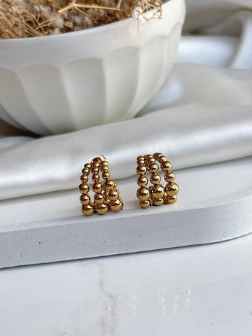 Aretes Perlados