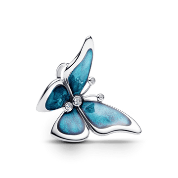 Dije Mariposa Grande Azul