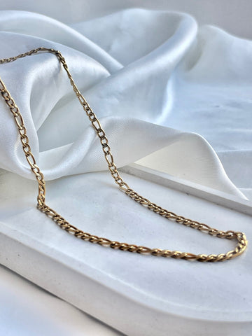 Cadena dorada tejido Cartier