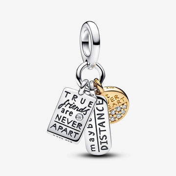 Charm Colgante Triple Amistad