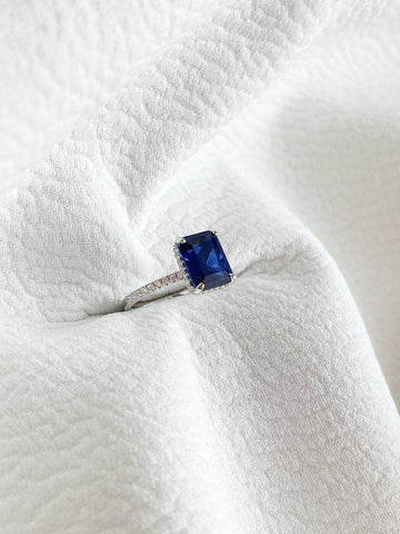 anillo zafiro