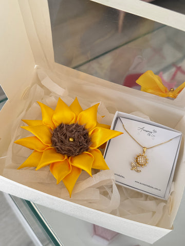 Caja Girasol Eterna
