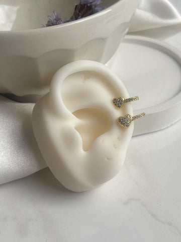 Earcuff Corazones