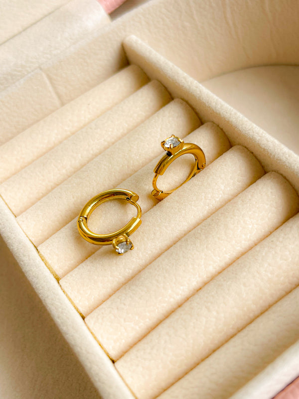 Candongas con Diamante