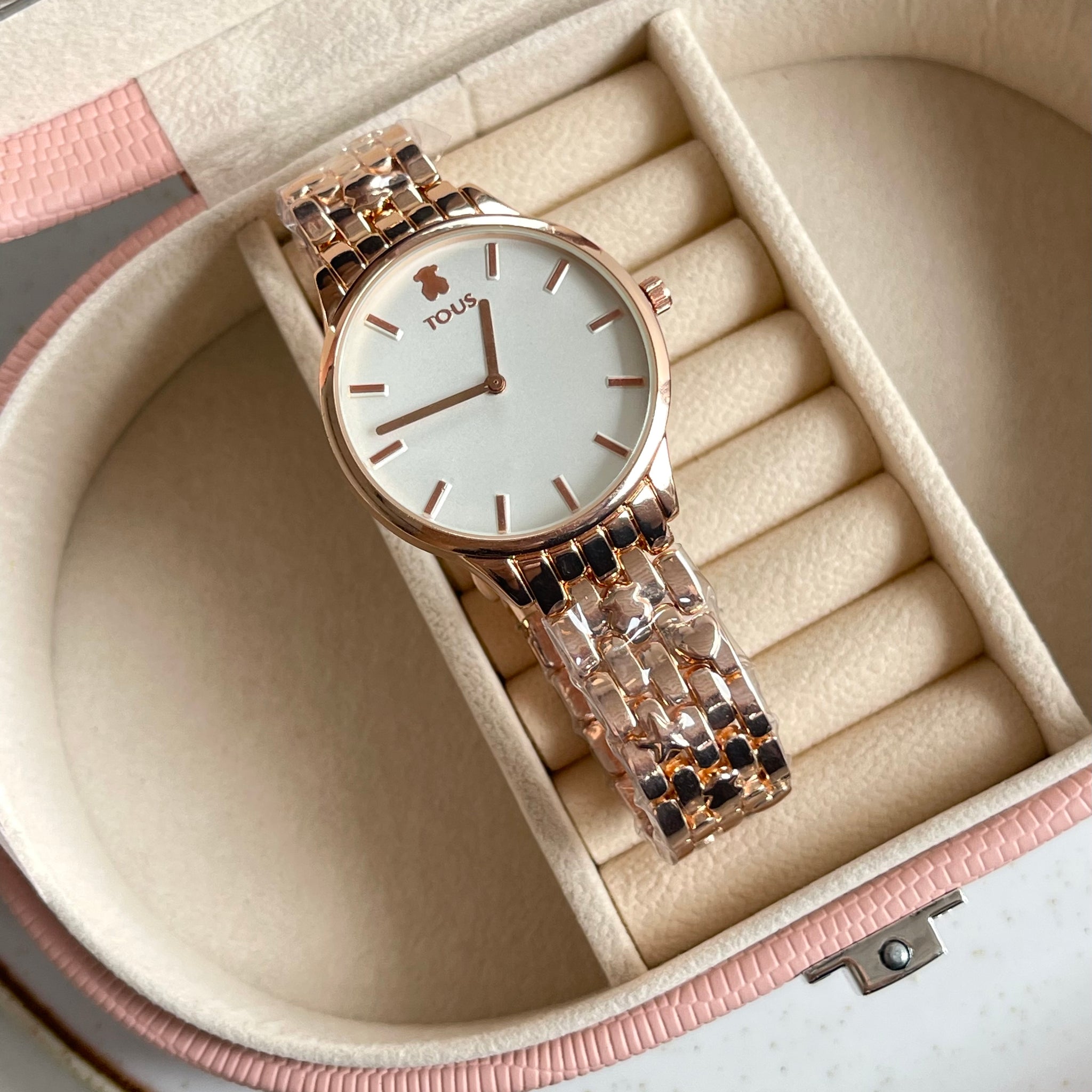 RELOJ TOUS ROSA
