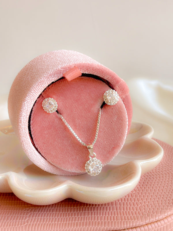 Set circón brillante