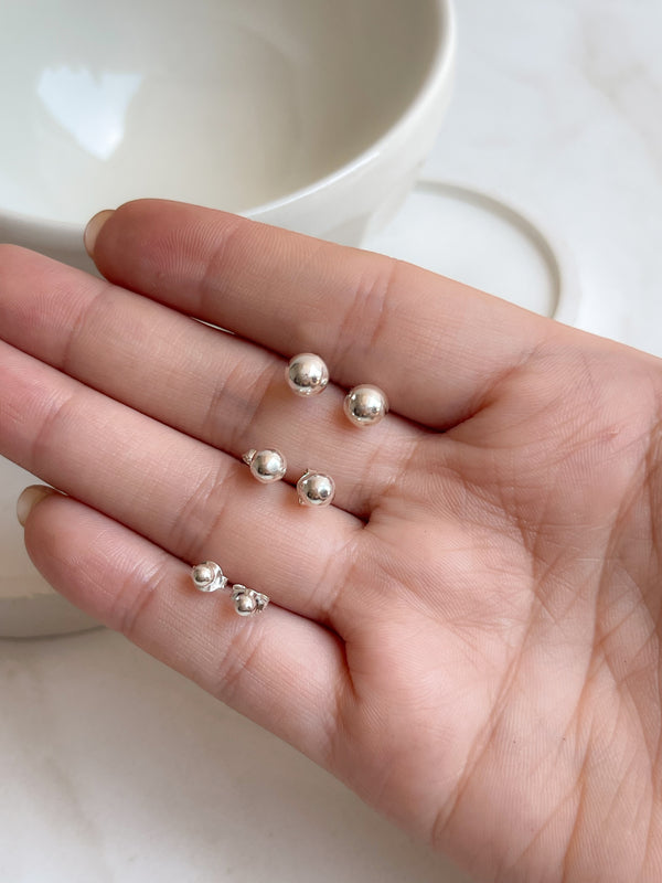 Trío de balín plata