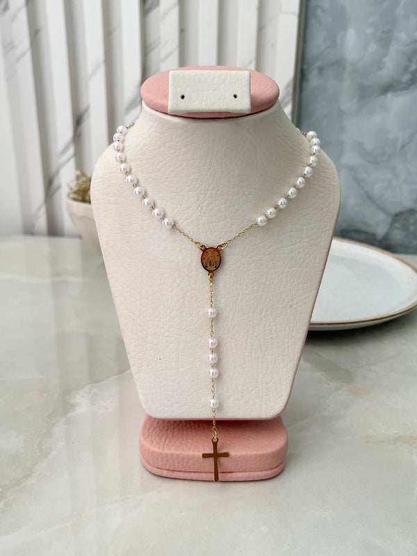 Camándula de Perlas