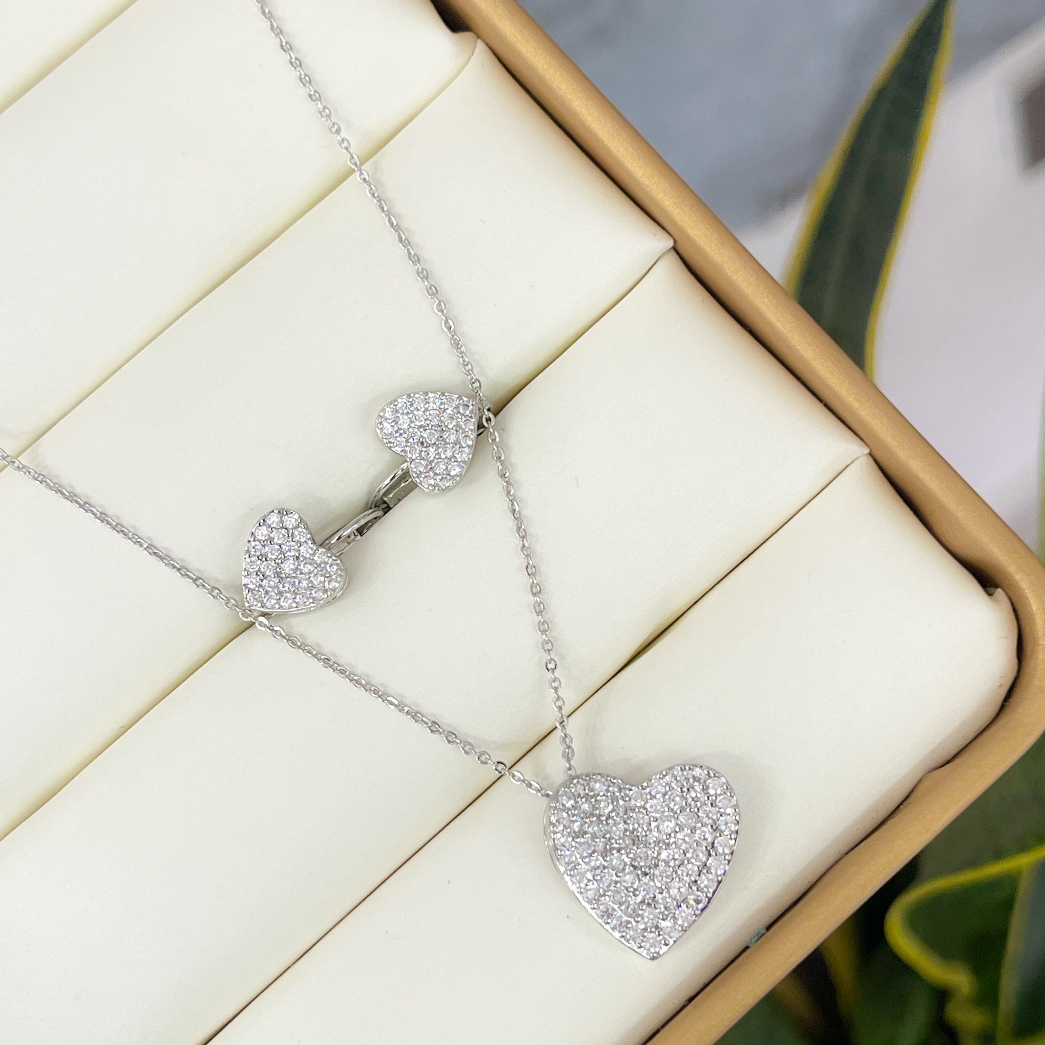 Set Corazón Brillante
