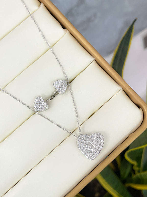 Set Corazón Brillante