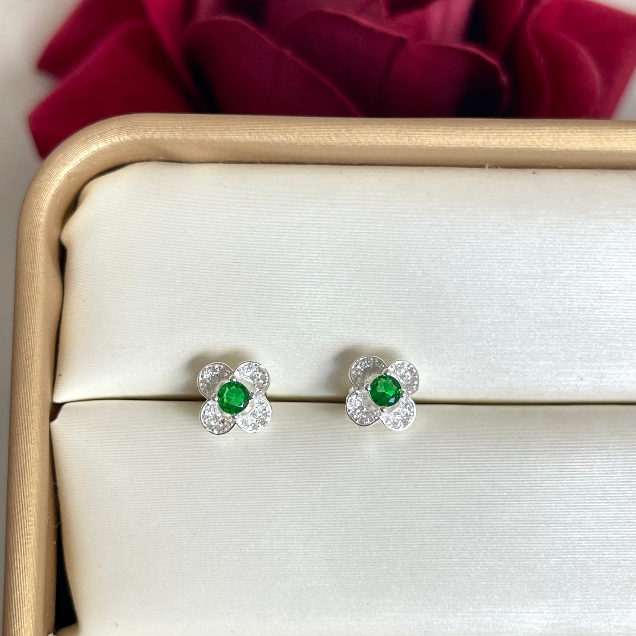 Aretes Flor