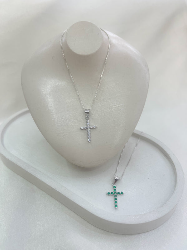 Collar Cruz Brillante M