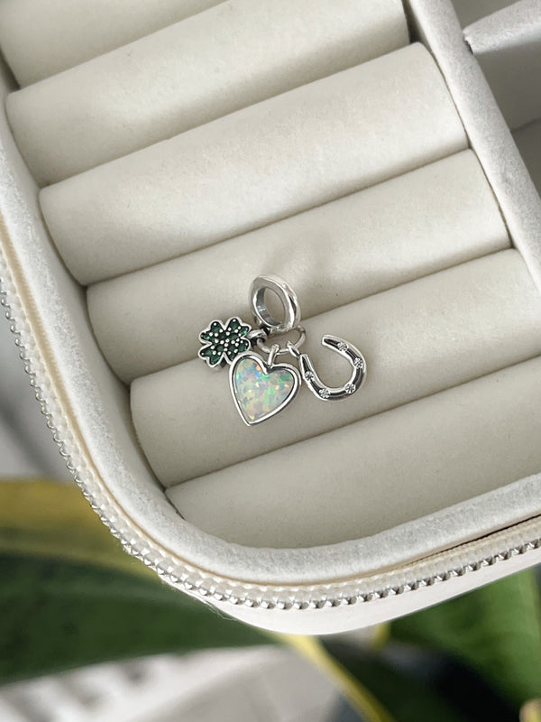 Charm Corazón, Herradura y Trébol