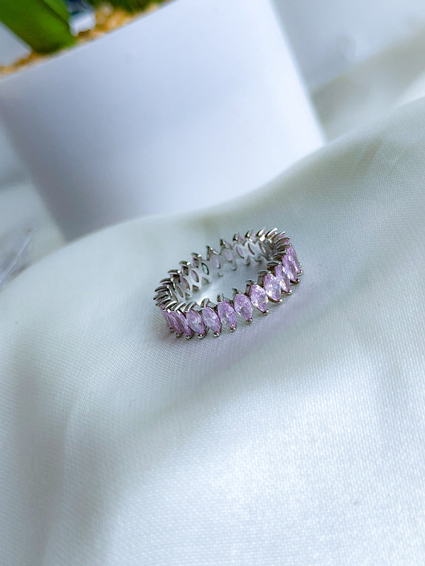 Anillo Punticas Rosado