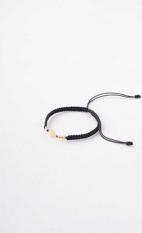 Pulsera Neopreno Negro Virgen