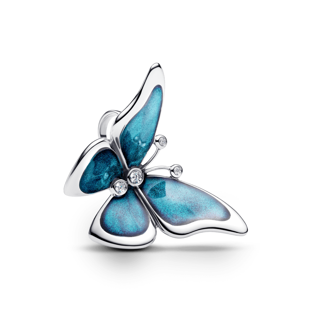 Dije Mariposa Grande Azul
