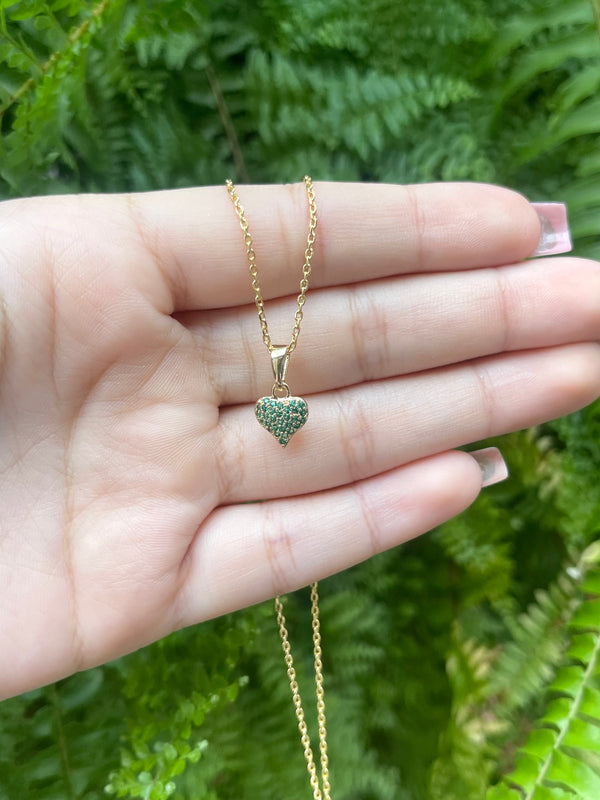 Cadena Eslabón Mini + Dije Corazón