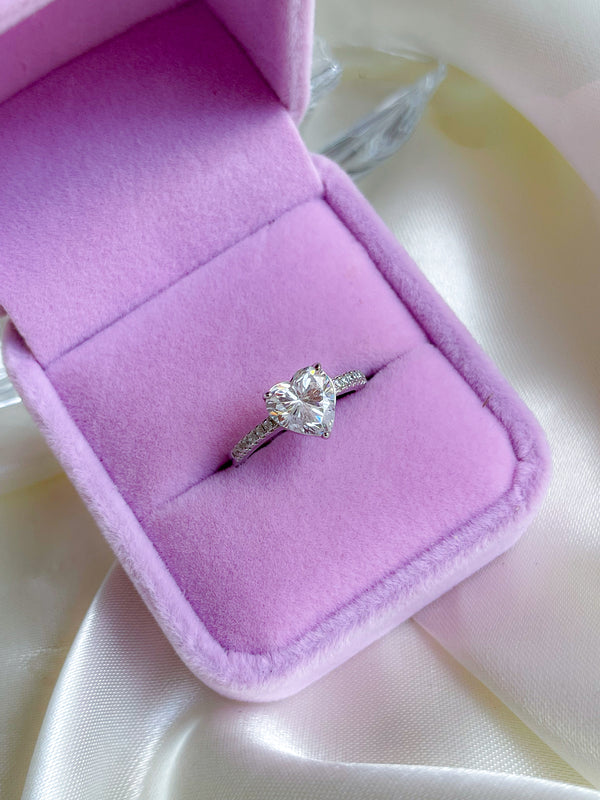 Anillo Corazón Diamante