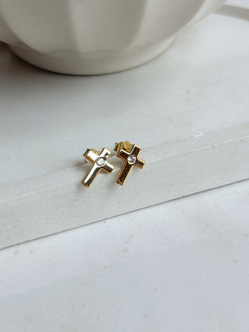 Aretes cruz