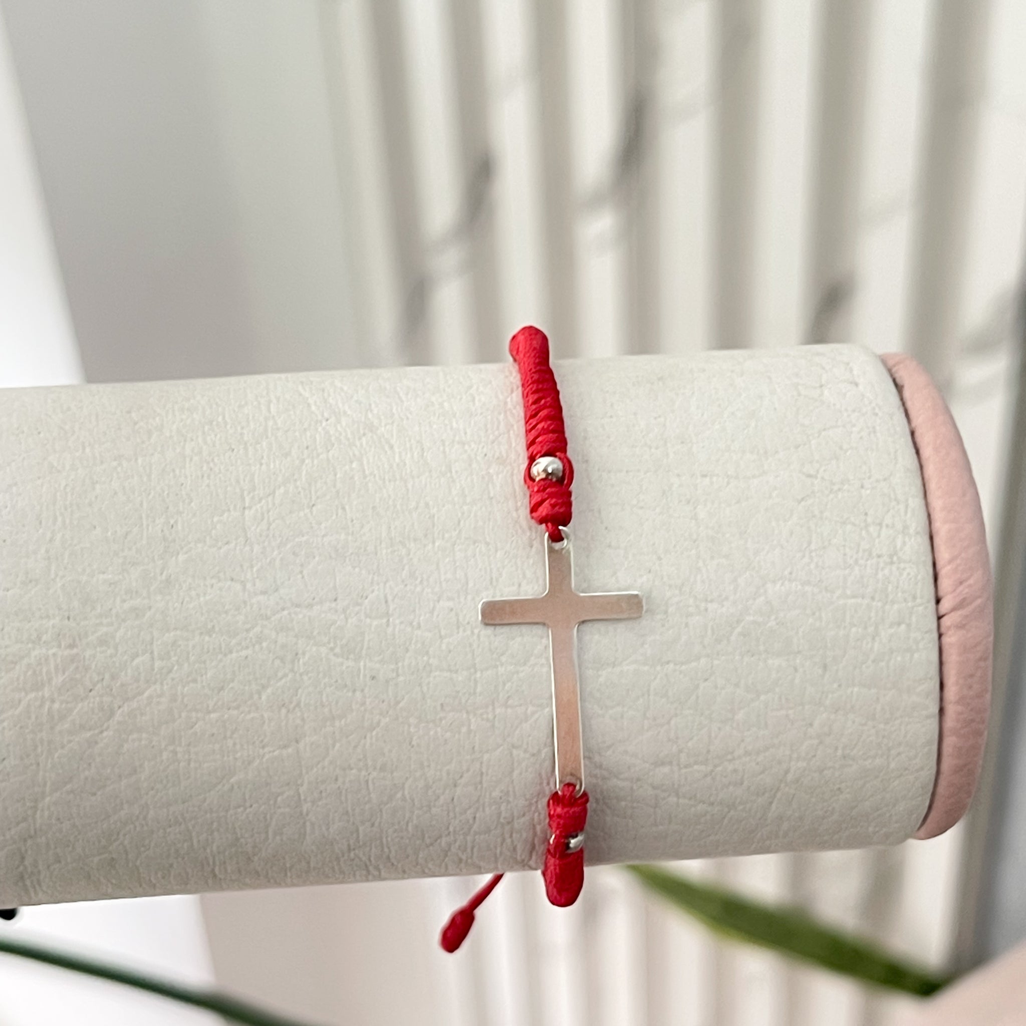 Pulsera Cruz Plata