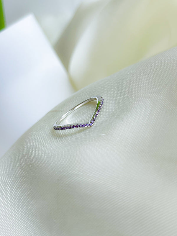 Anillo Galatea Morado