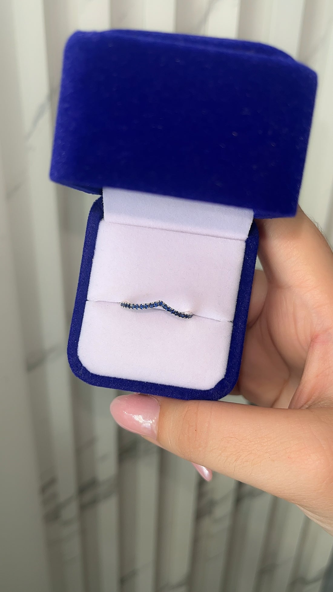 Anillo Cofia Azul