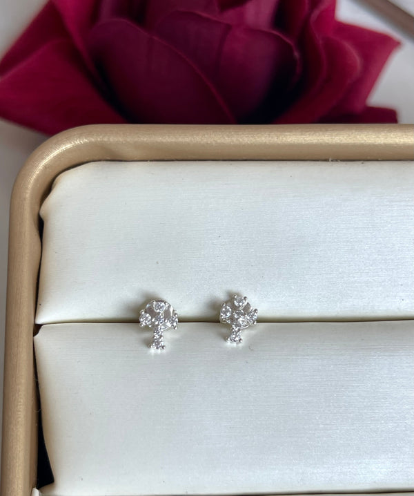 Aretes Cruz Brillante