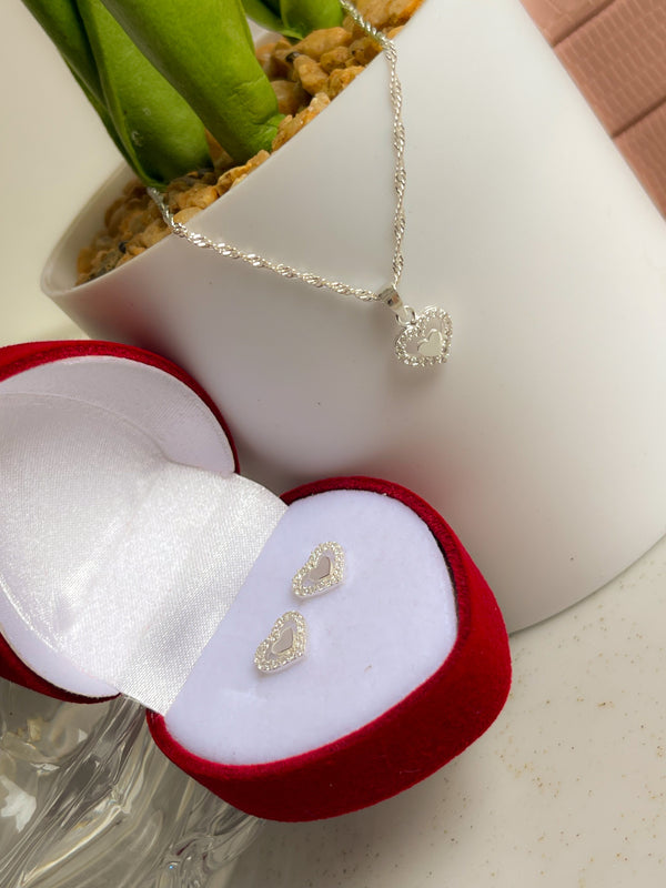 Set corazón pequeño