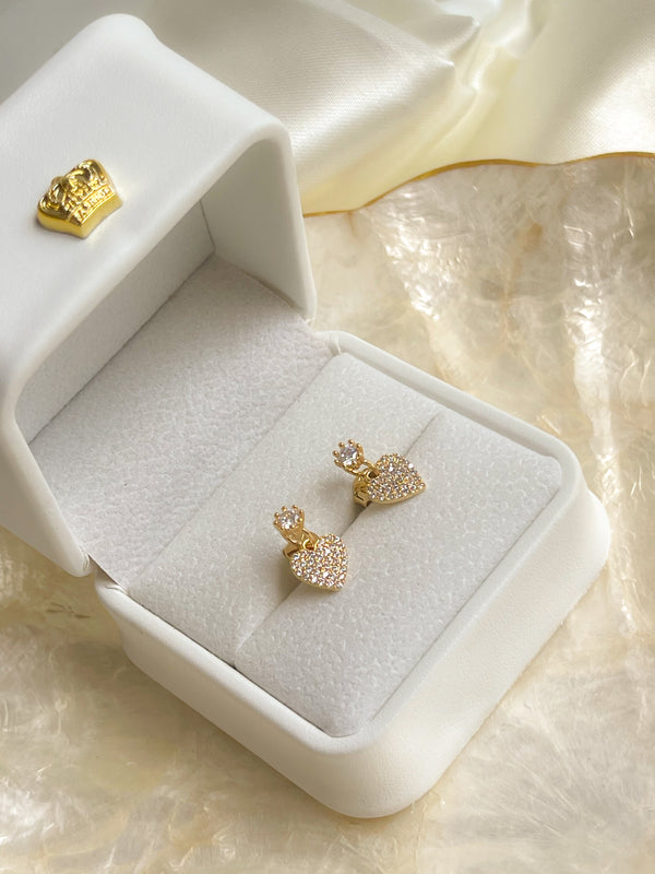 Topitos corazón perlita