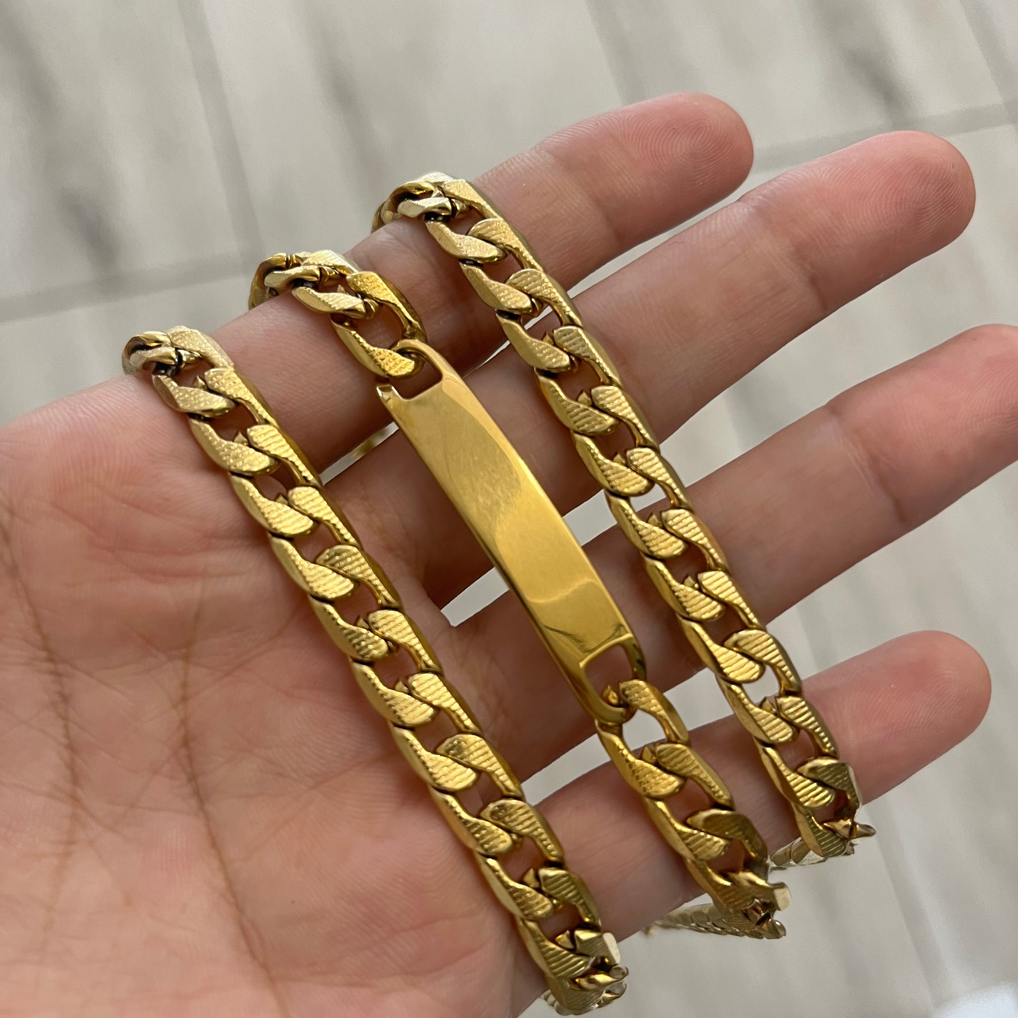 Set Dorado para Caballero