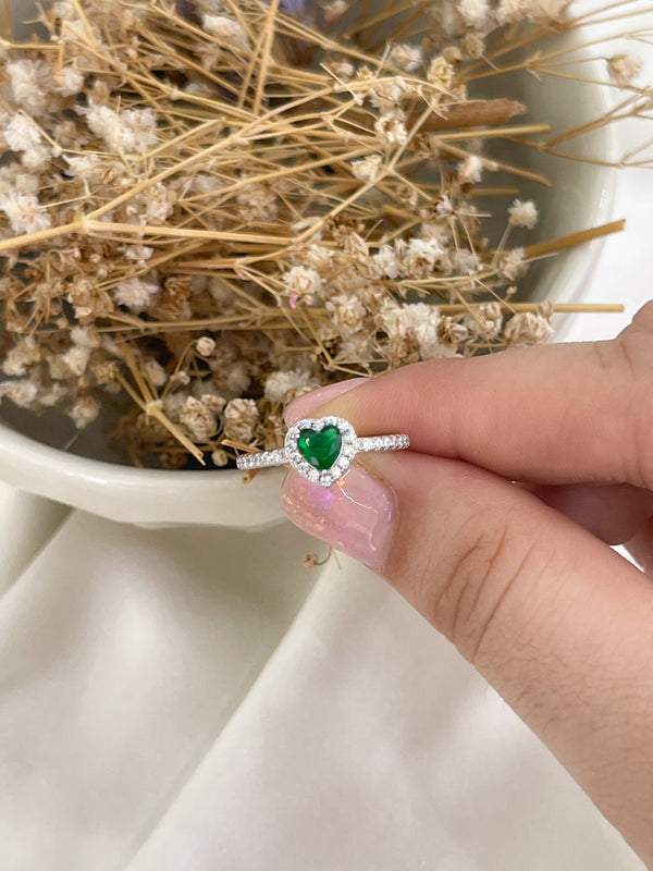 Anillo Verde Brillante