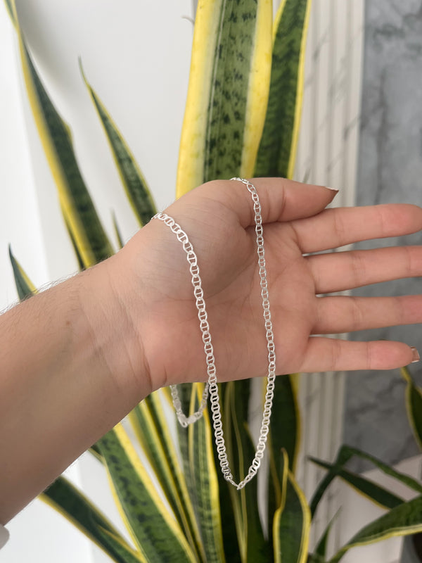 Cadena para Hombre en Plata