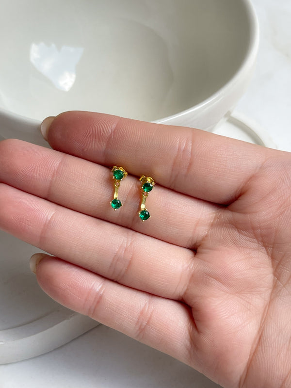 Aretes Emerald