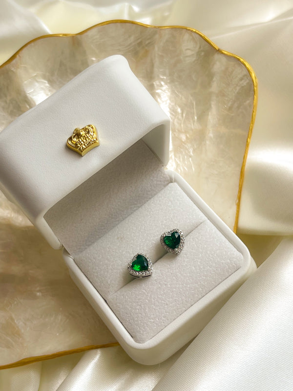 Topitos corazón verde