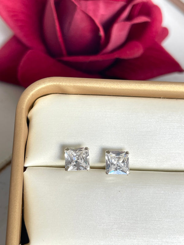 Aretes Cuadrados Grandes