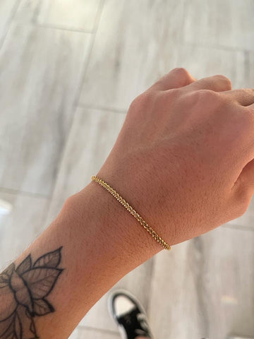 Pulsera Delgada Golden