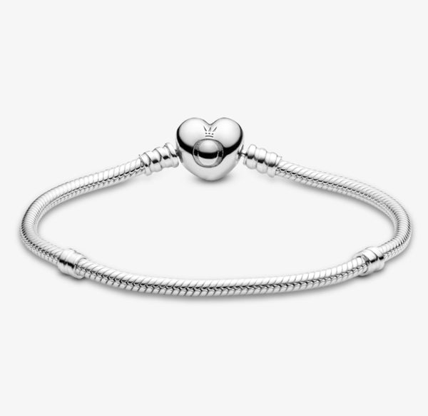 Brazalete Pandora Corazón liso