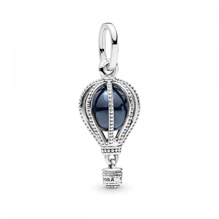 Charms de Globo Aerostatico Azul