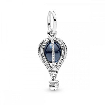 Charms de Globo Aerostatico Azul