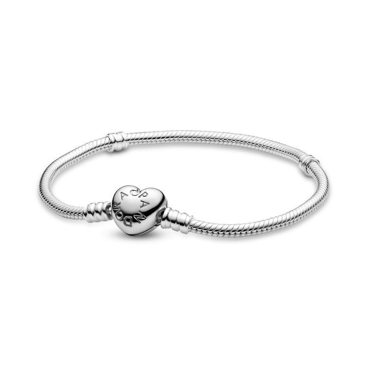 Brazalete Pandora Corazón liso